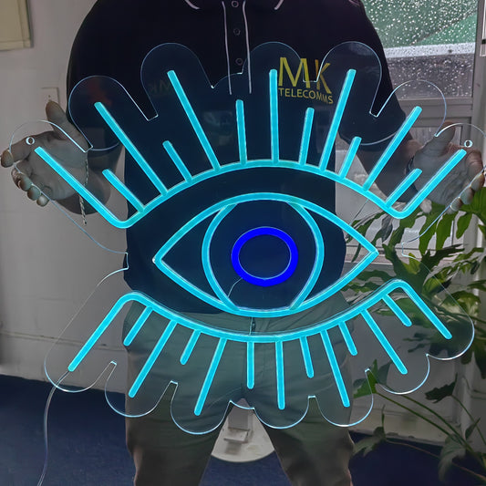 Evil Eye Neon Sign