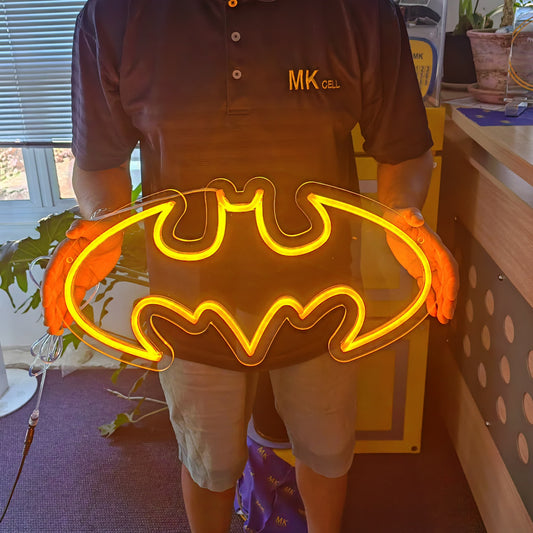 Batman Logo Neon Sign